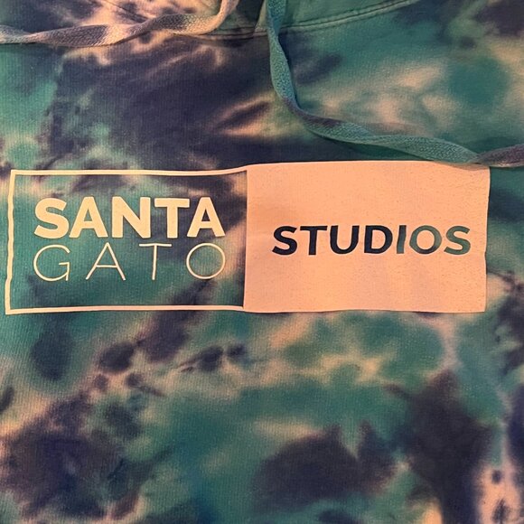 Santagato Studios Tie Dye Hoodie, Size XL - Picture 2 of 3
